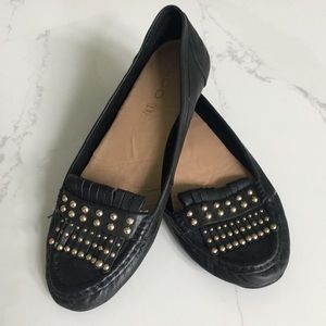 Aldo Tasseled With Gold Toned Stud Flats